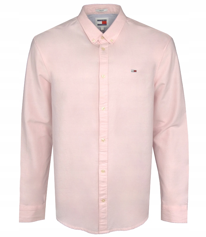 Tommy Jeans pánská košile, růžová, XL