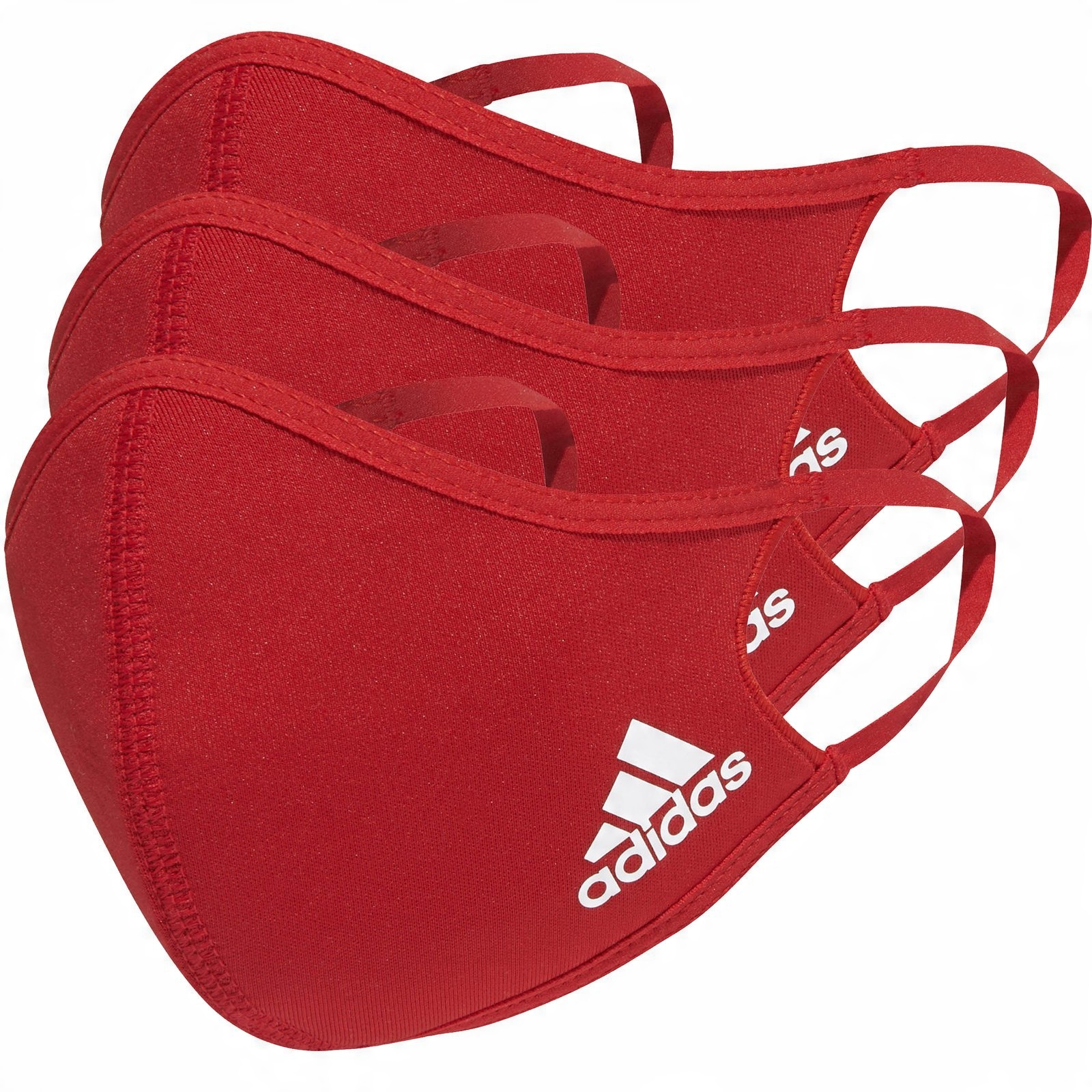 

Maseczki Wielorazowe Adidas Face Covers Red 3 Szt
