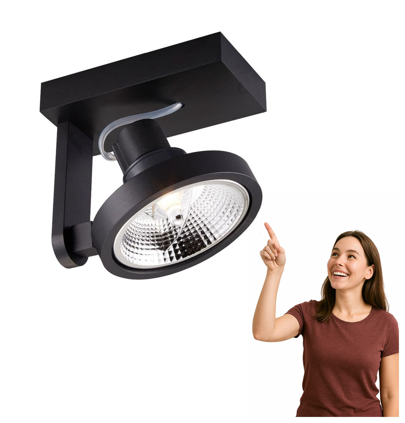 Spotová reflektorová lampa Master ACGU10-181-N Zuma Line