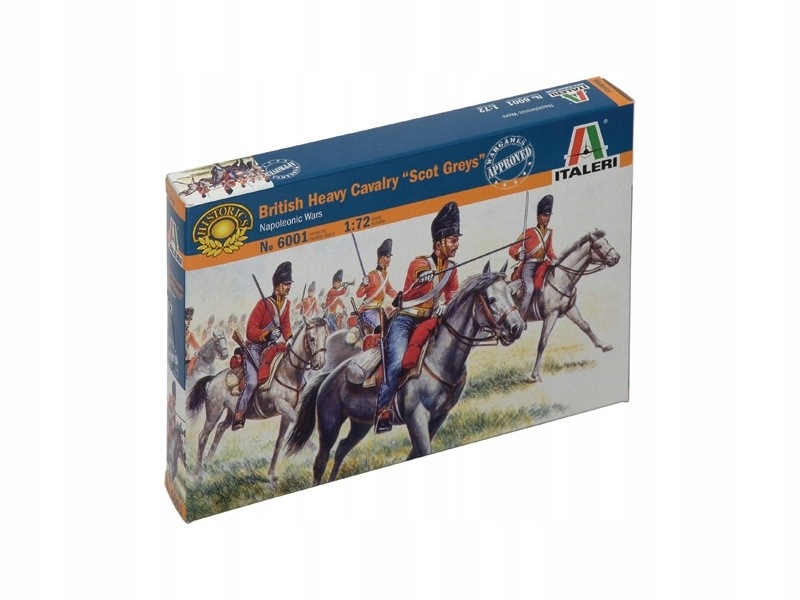 Italeri figurky British "scot Greys" (nap.wars) (1:72)