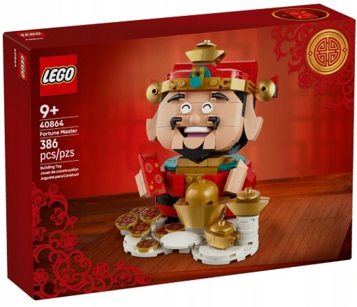 Lego 40864 Mistr štěstí stavebnice sada figurka Fortune Master Nová