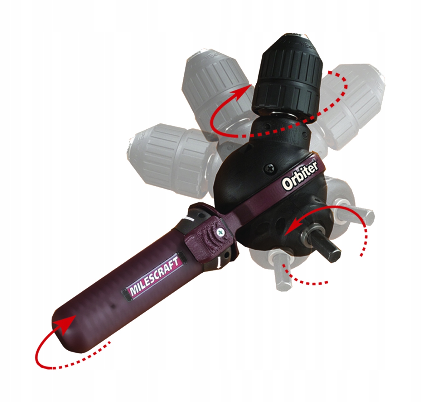 

Przystawka kątowa 360° do wiertarki Milescraft