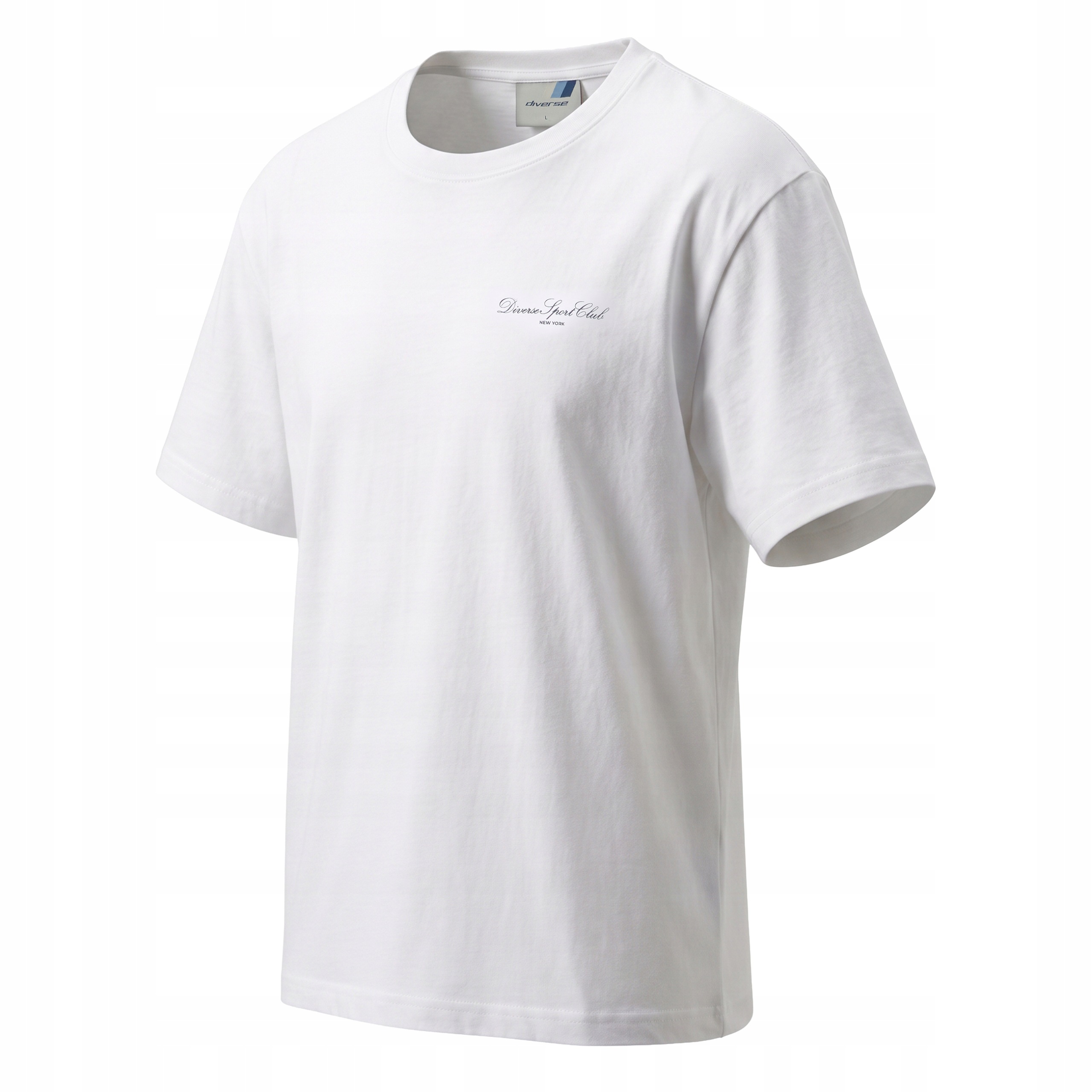 Koszulka męska T-shirt bawełniany Diverse Open Inter Biały S