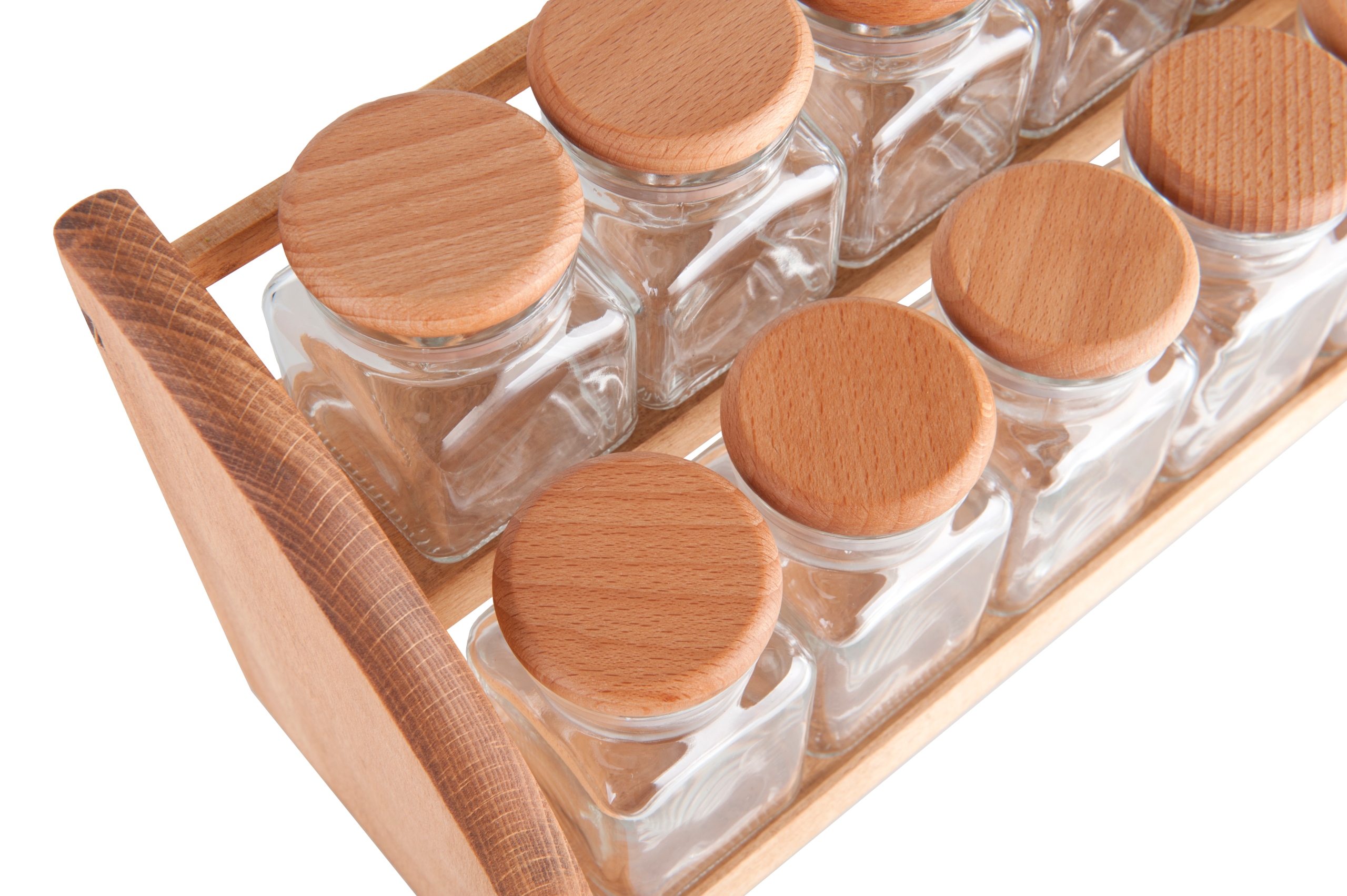 PRZYPRAWNIK szklane pojemniki PÓŁKA NA PRZYPRAWY Linia President Line