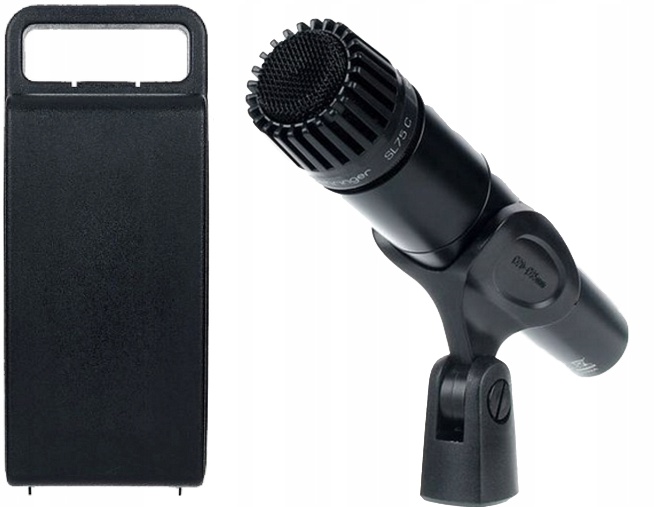 Dynamický nástrojový mikrofon Behringer Sl 75C Držák Case Set