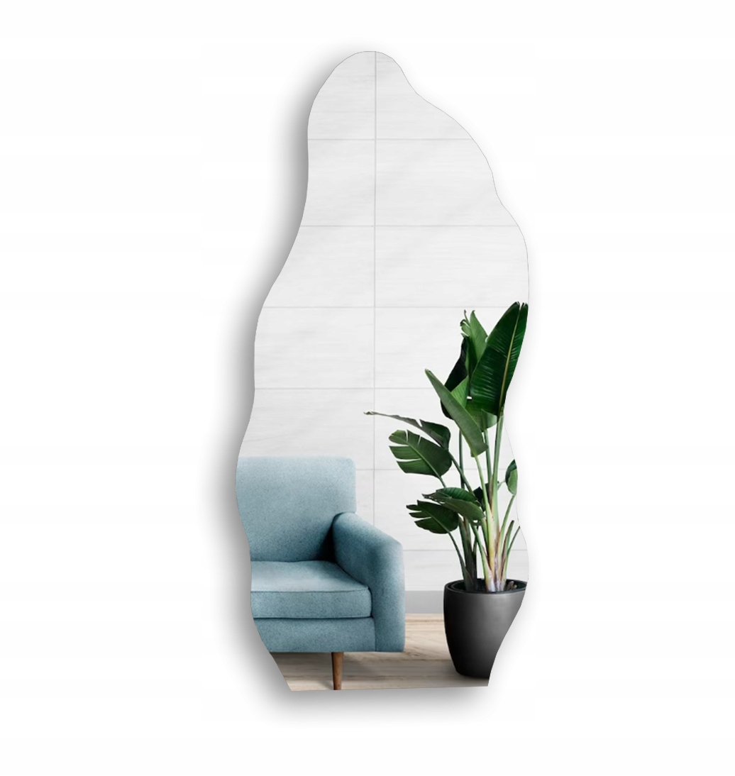 Zrcadlo nepravidelné Auro II 80x174 dekorativní