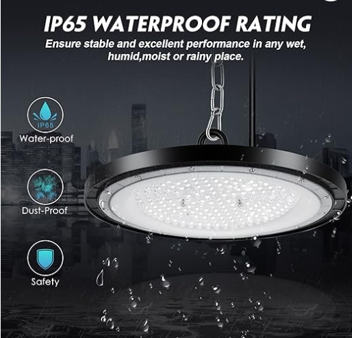 Priemyselná lampa Ufo, 6000K-6500K