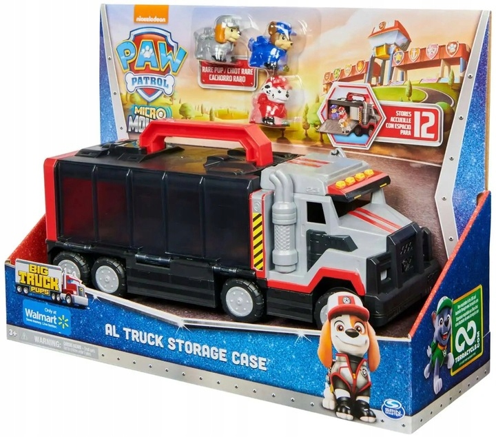 Tlapková patrola Storage Case Paw Patrol Nákladné auto