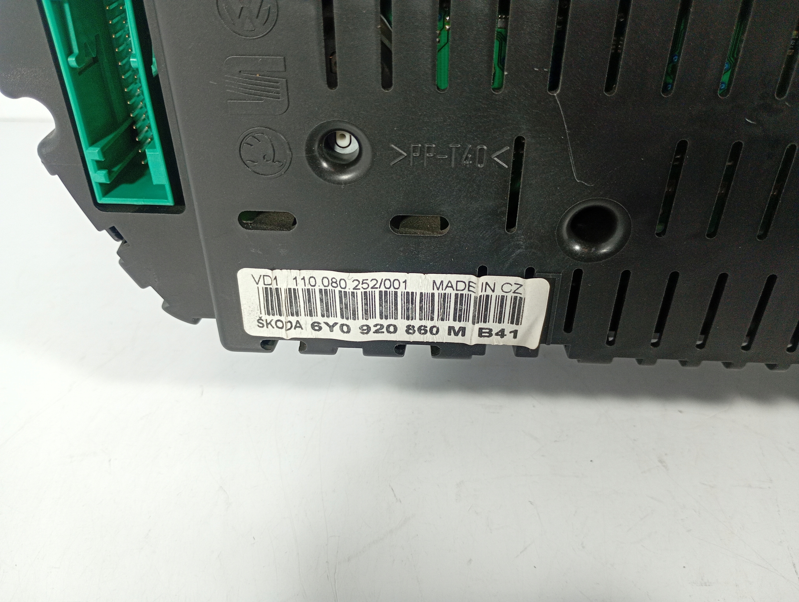 Skoda Fabia 2 II 07-14 dials dials tachometer OE 6Y0920860M