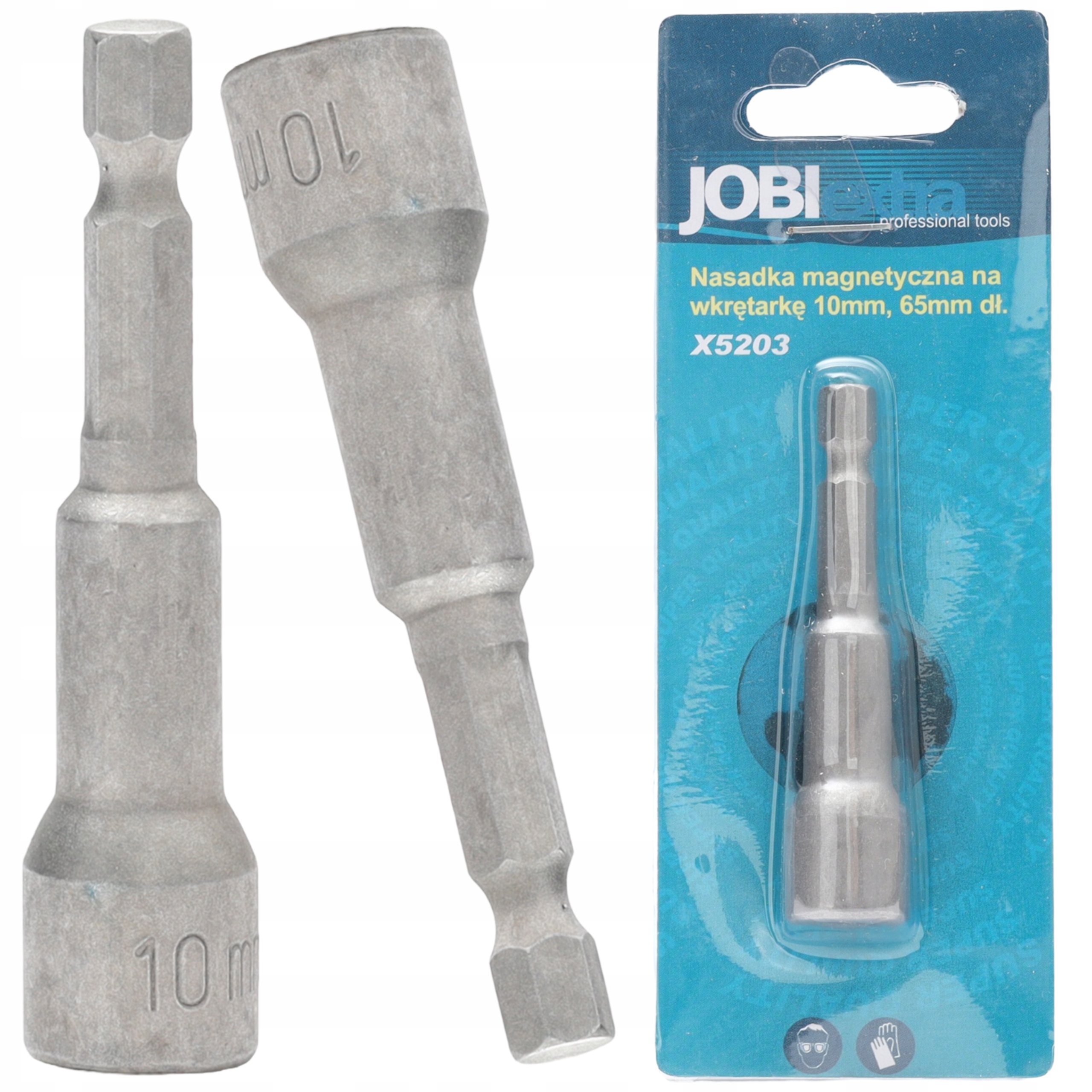 KLUCZ MAGNETYCZNY NASADKA FARMER MAGNES 10mm DŁUGI