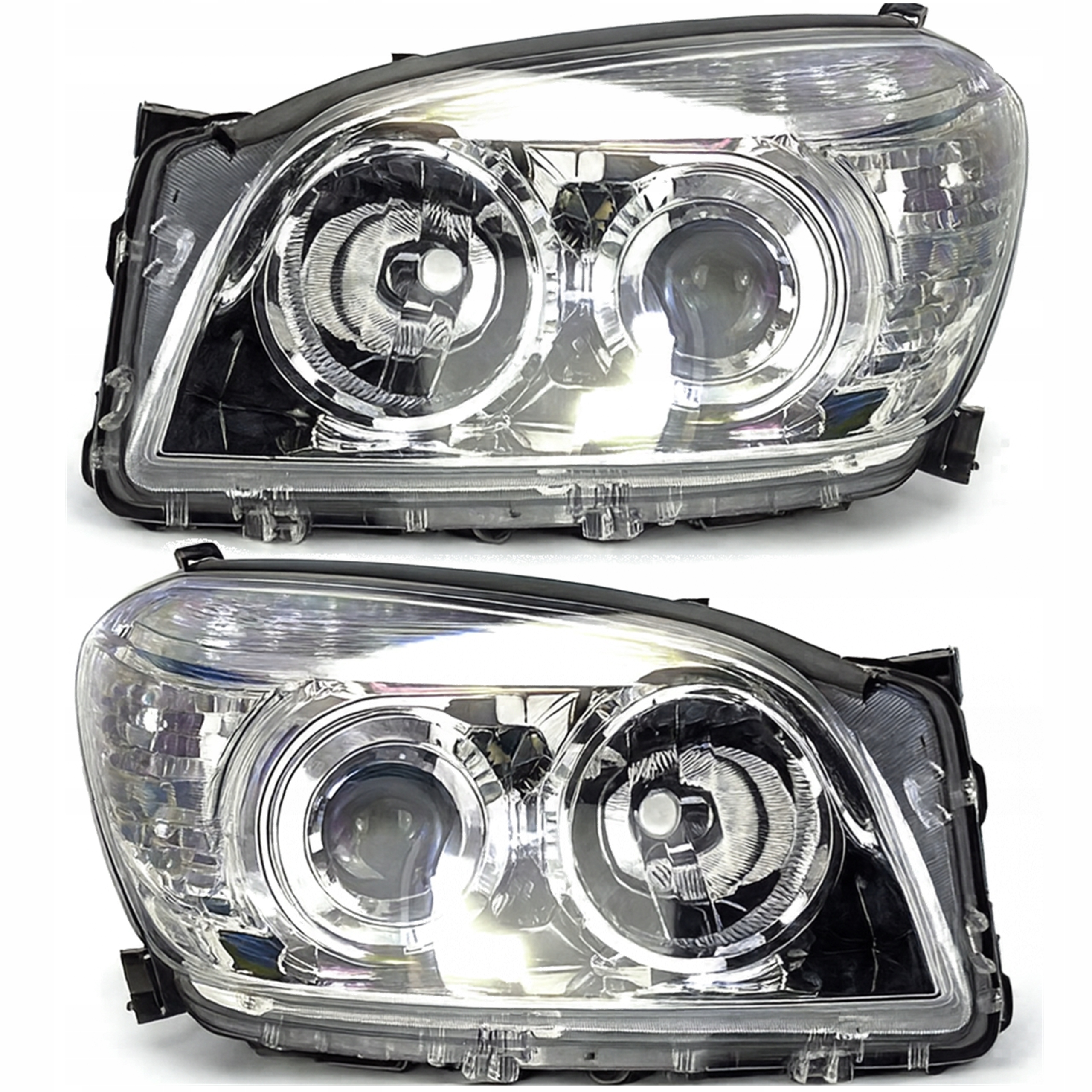 Světlomety Lampy Nové Přední Toyota Rav 4 III 3 '06-'13 Sada Pravá Levá