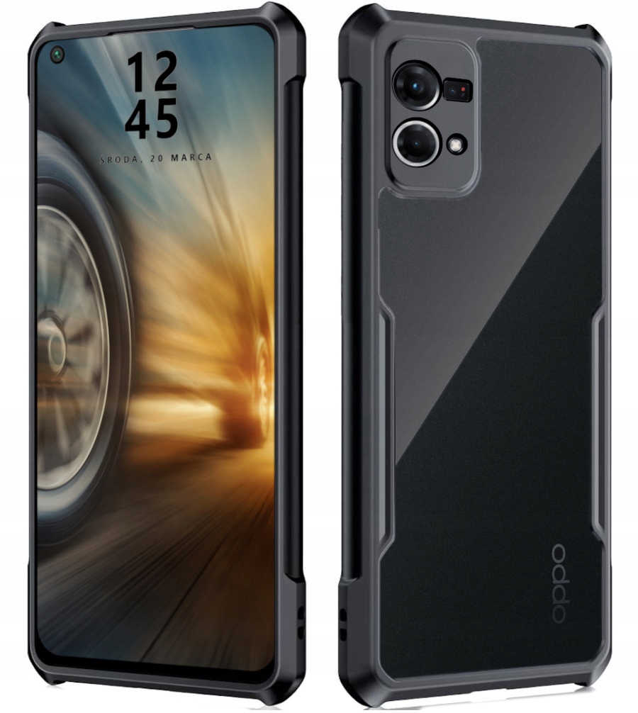 

Etui Pancerne Airbag Case Do Oppo Reno 7 4G +szkło