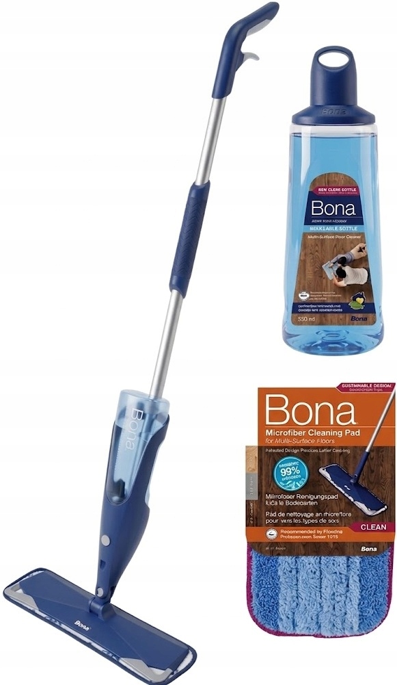 Bona Spray Mop Obrotowy do podłóg drewnianych