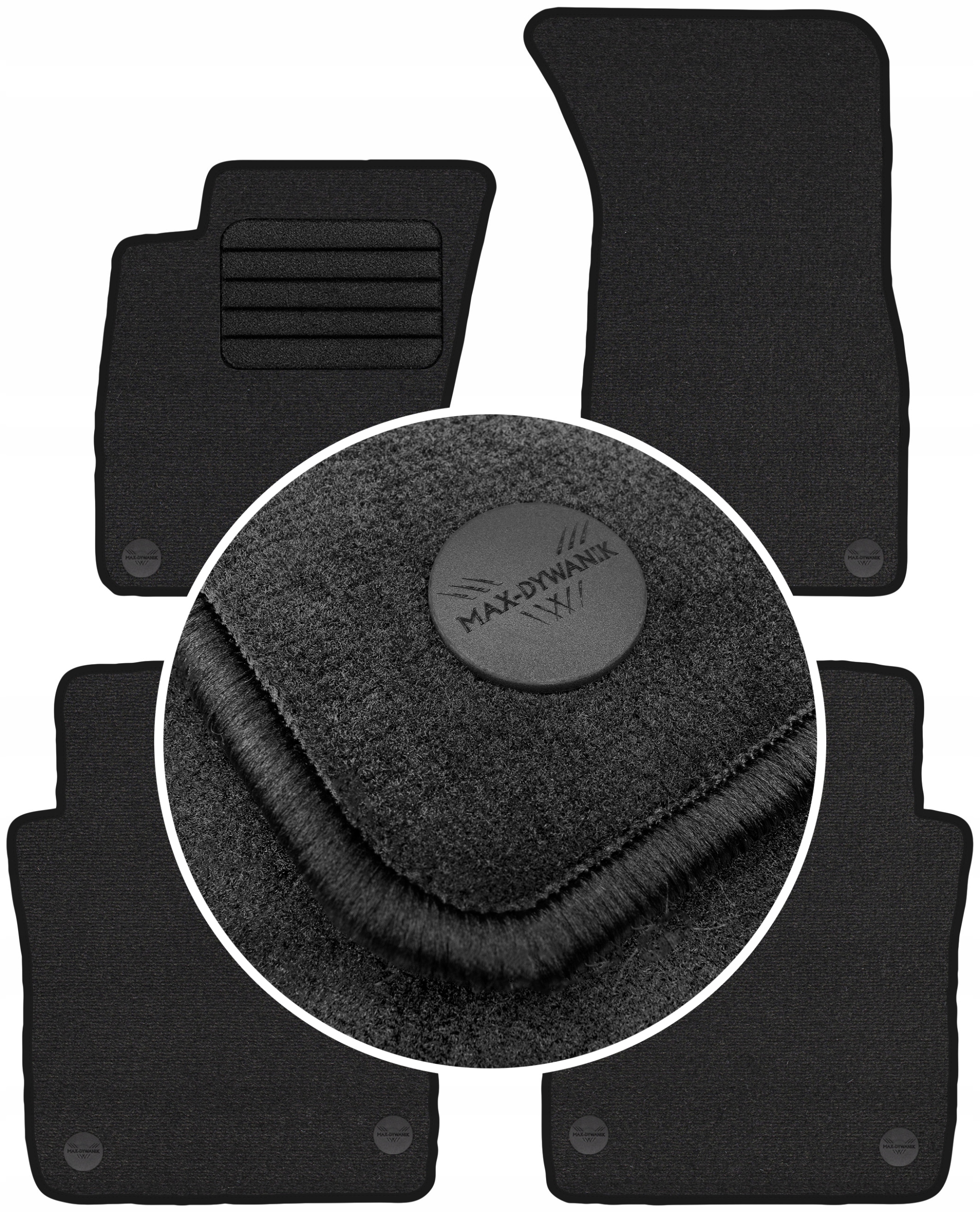 Audi A8 D3 Long 2002-2010 Koberce do auta
