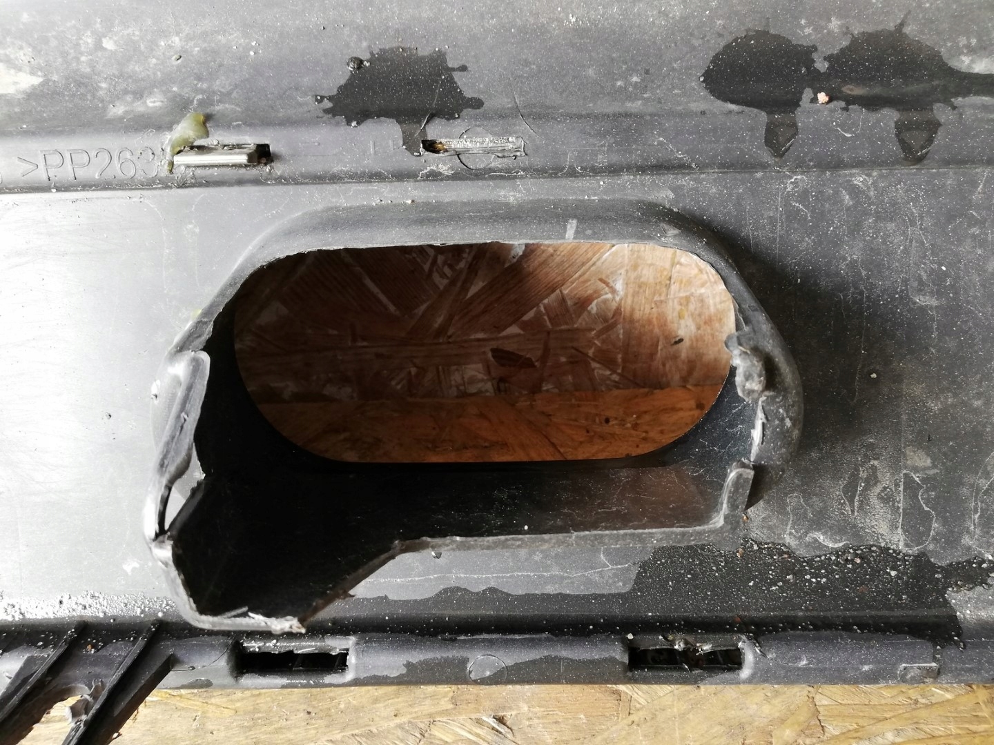 bumper rear part rear MINI R50 R52 R53 01-06