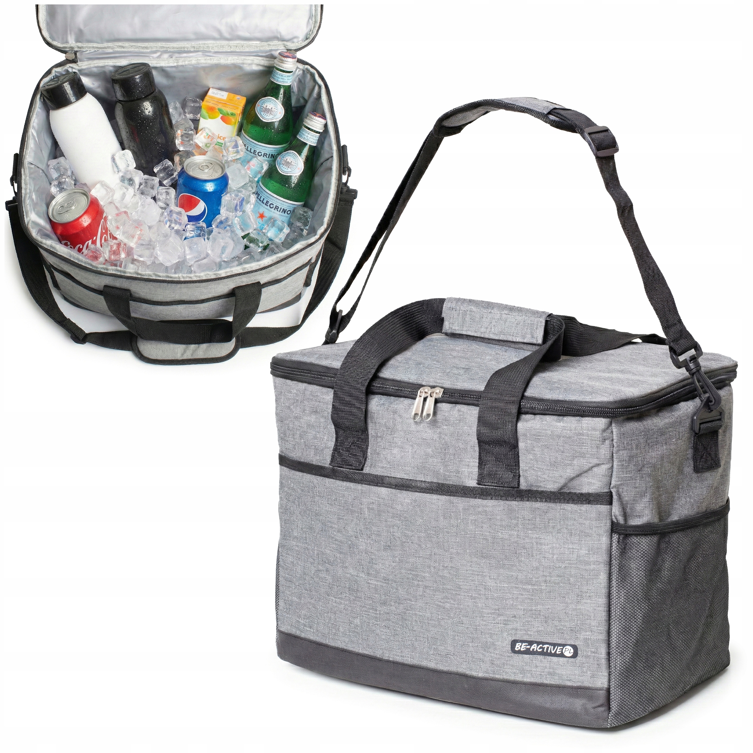 Torba Termiczna Duża Piknikowa Plażowa 29L Turystyczna Na Piknik Lodówka