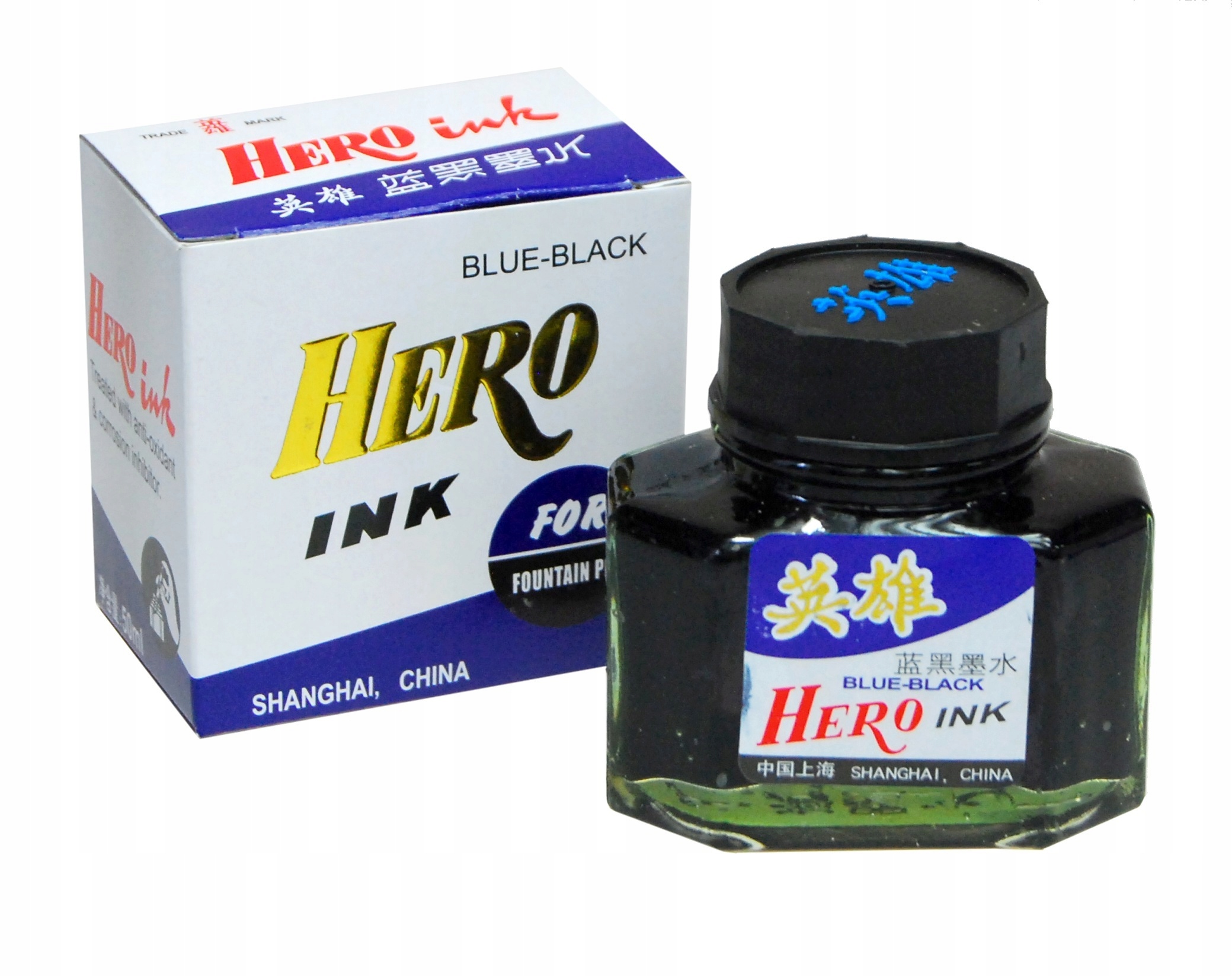 

Atrament do pióra Hero 59 ml Granatowy