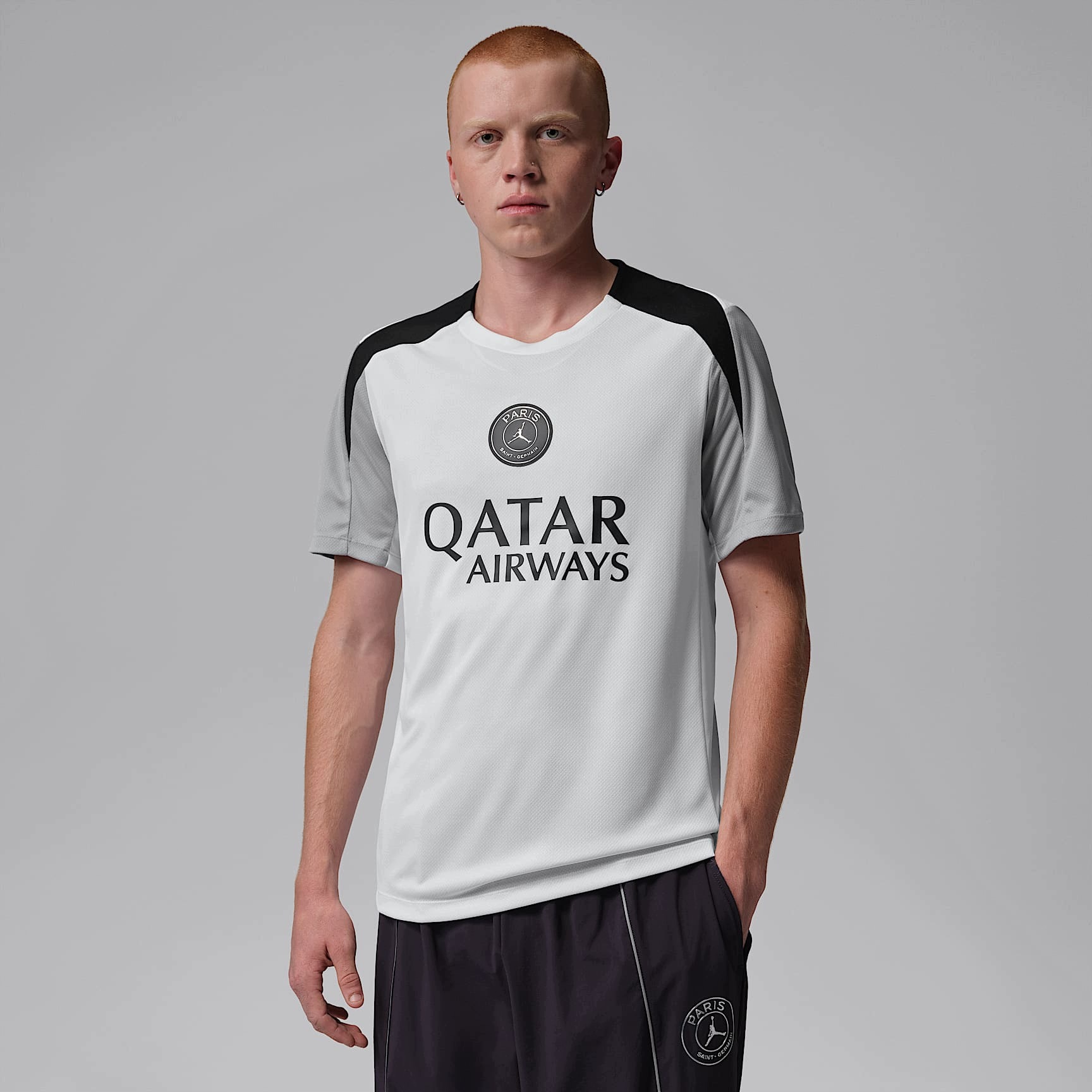 Koszulka piłkarska męska Jordan x Psg Strike Dri-FIT biała IO4836-101 r. L