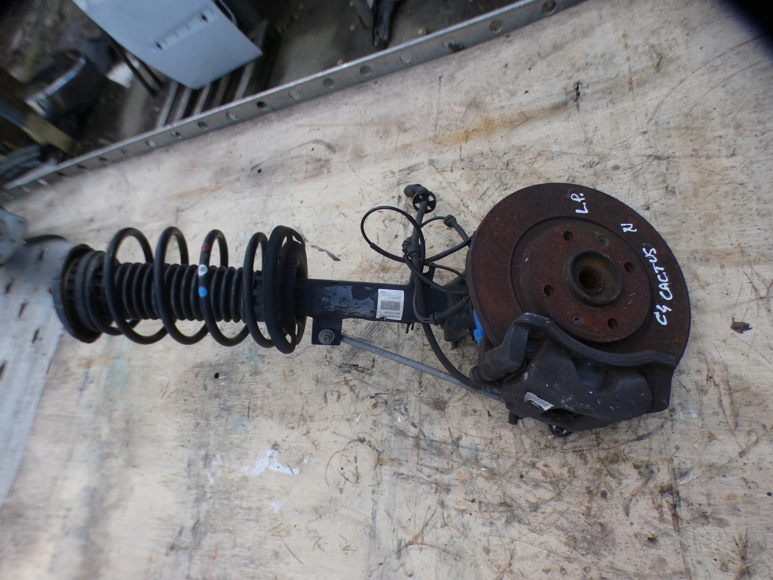 McPherson left front complete CITROEN C4 CACTUS LIFT 1.2 THP