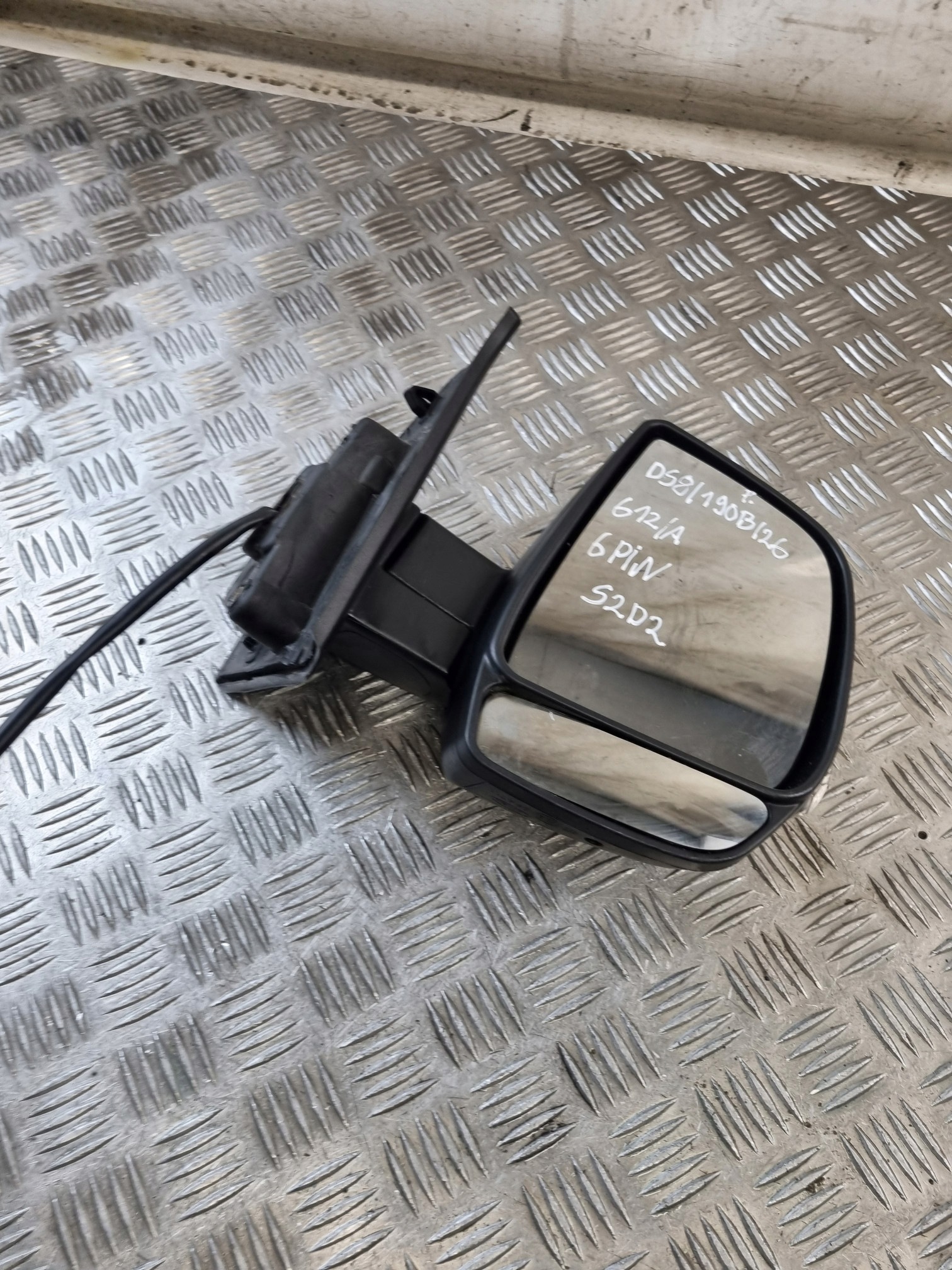 spiegel rechts FIAT DOBLO II 6 PIN 612/A