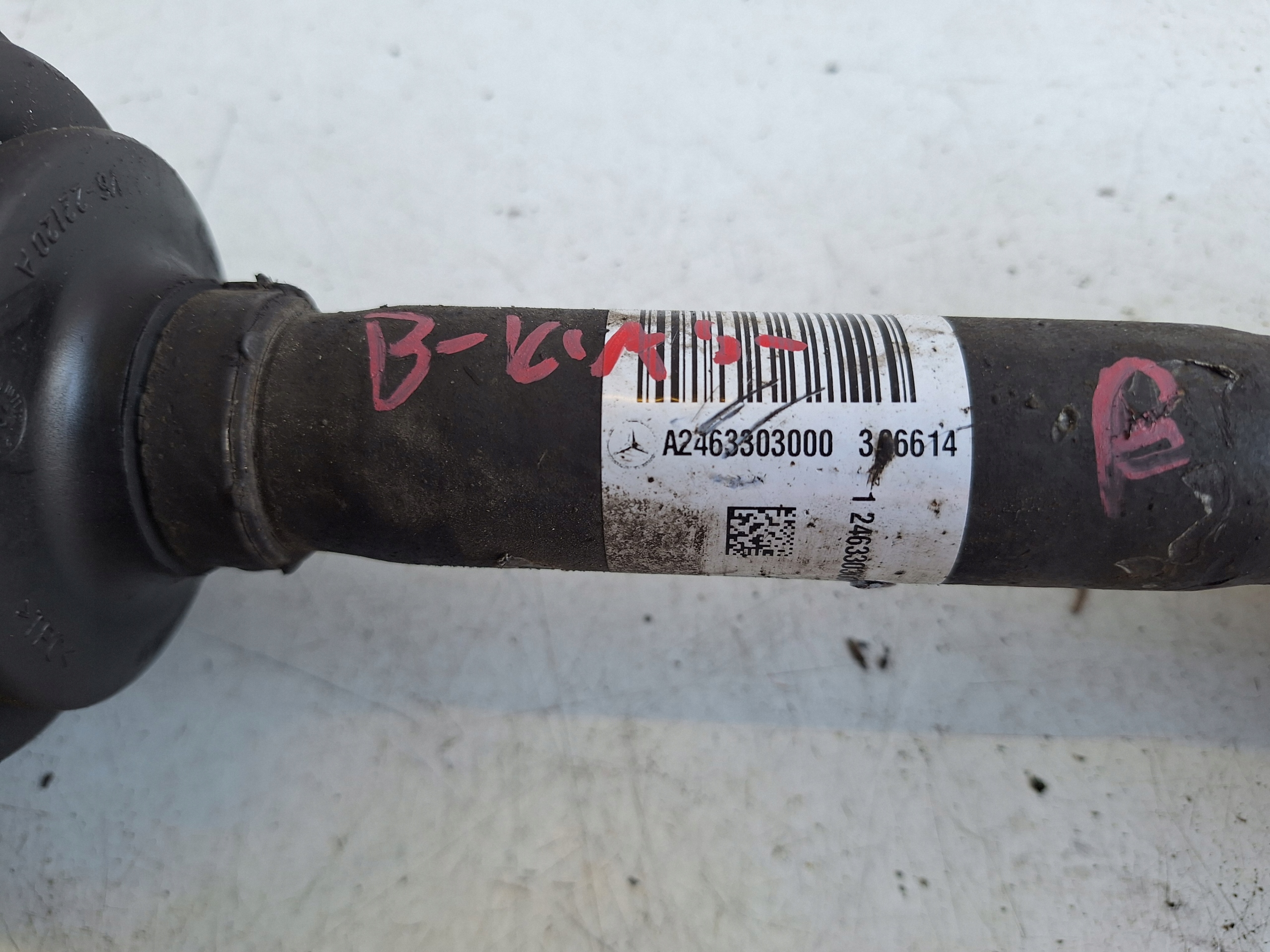 MERCEDES B-class W246 12-15 semi-axis right 1.5 CDI