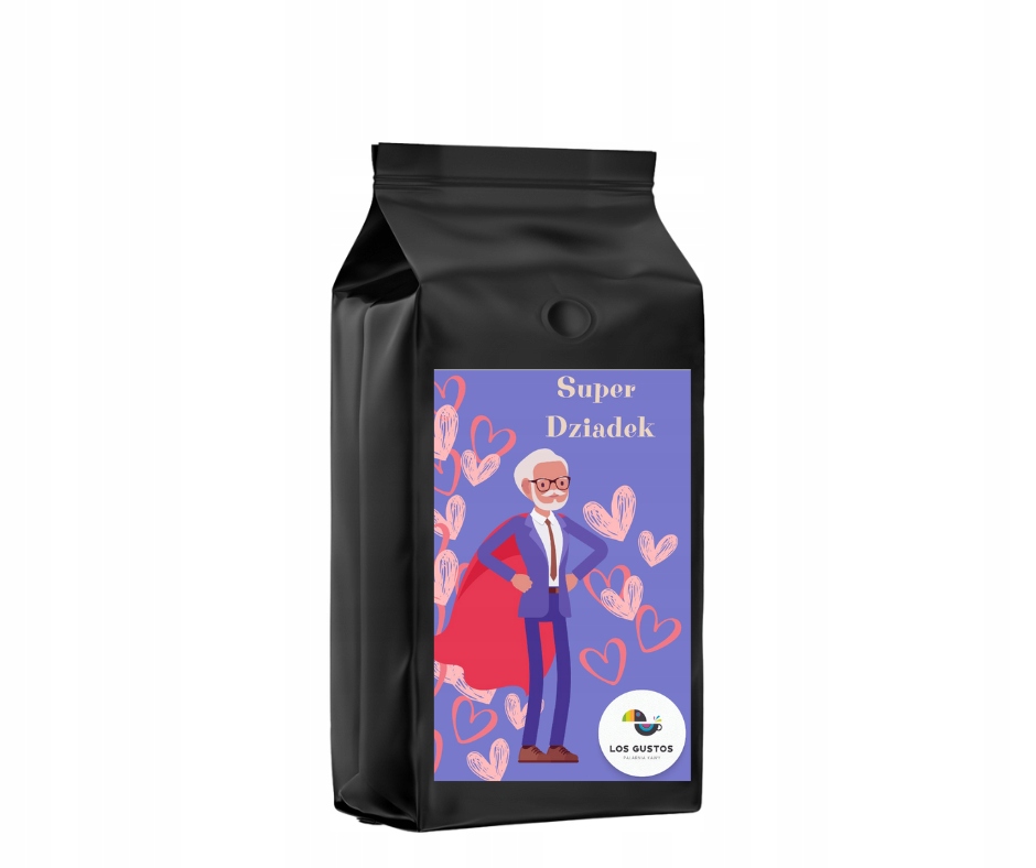 Levně Káva zrnková Brasil Santos Den dědečka 1000 g Los Gustos