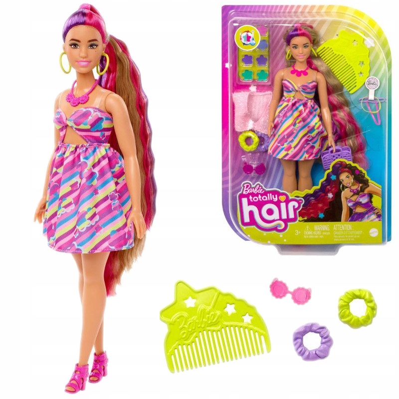 

Mattel Barbie Totally Hair Kwiaty HCM87 HCM89