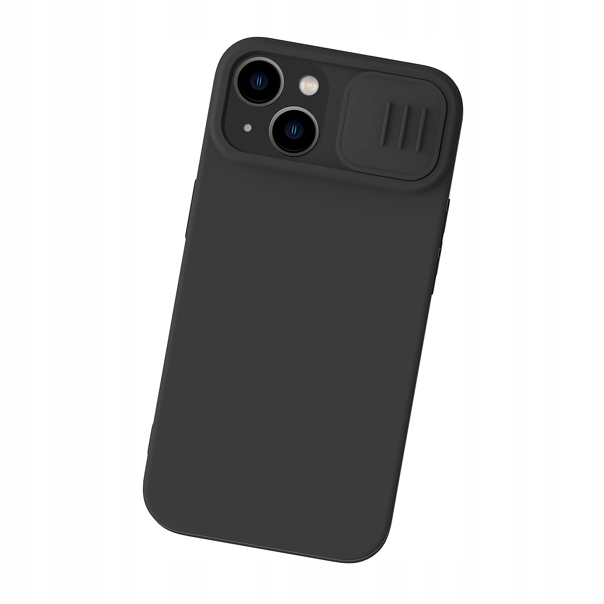 Nillkin CamShield Silky Silicone etui iPhone 14 Plus z osłoną na aparat