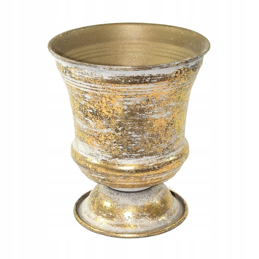 DONICZKA OSŁONKA METALOWA ZŁOTA 16x13cm RETRO 15 Rodzaj osłonka