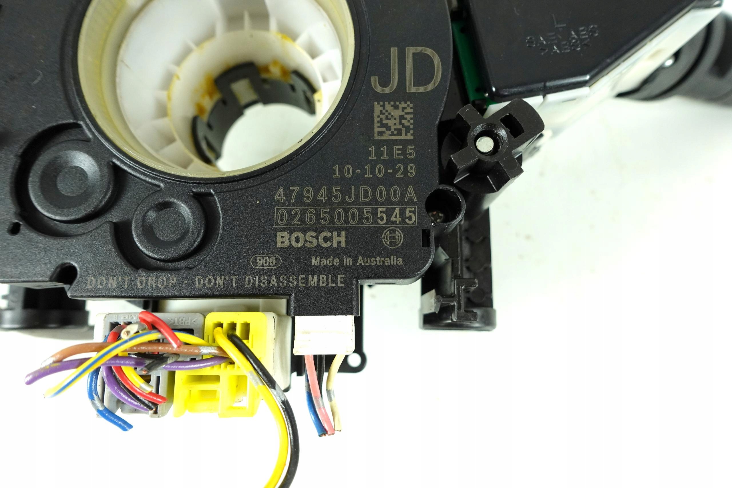sensor angle steering light switch NISSAN QASHQAI J10 LIFT 0265005545