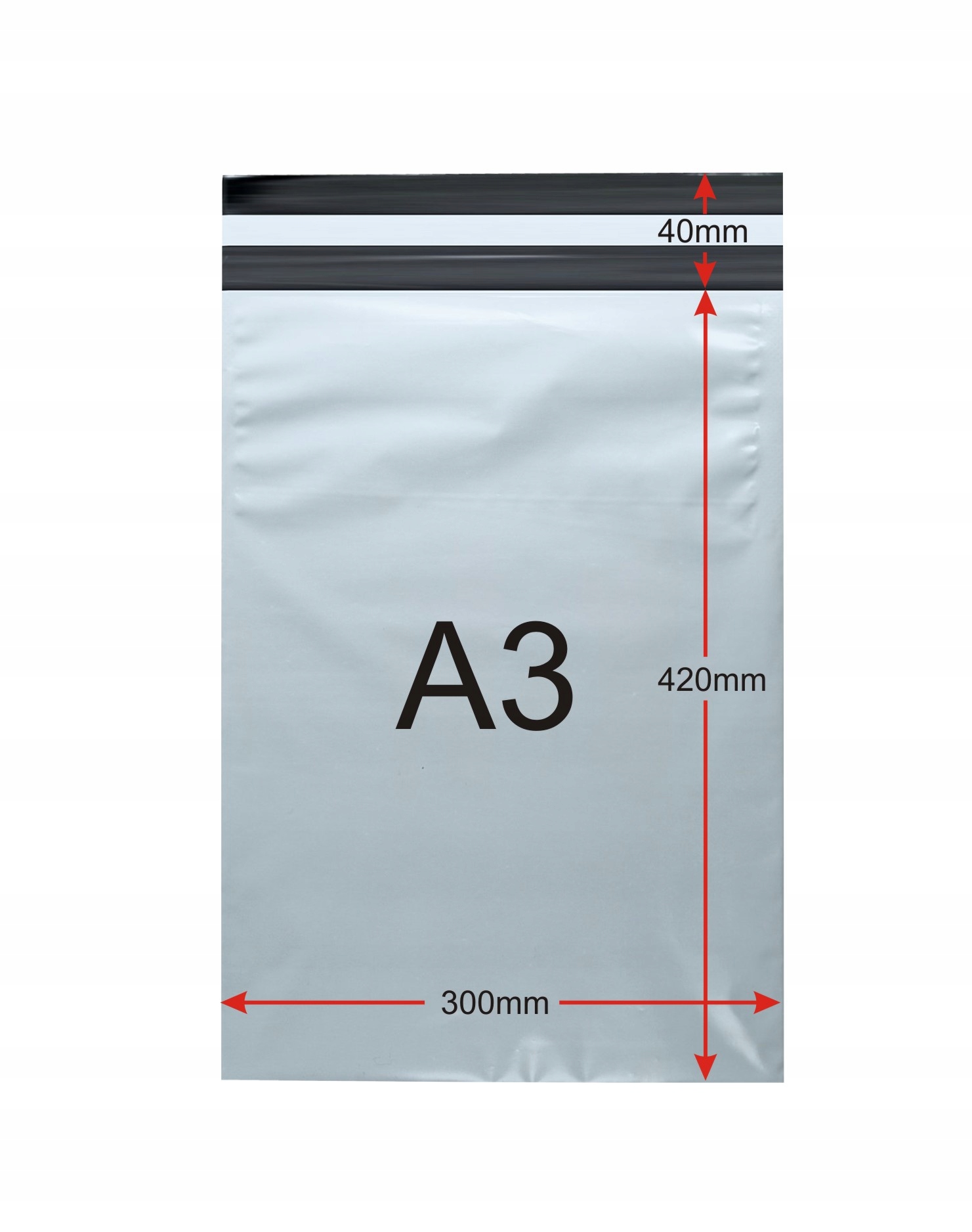 

Foliopaki Kurierskie Foliopak A3 300x420mm 50szt