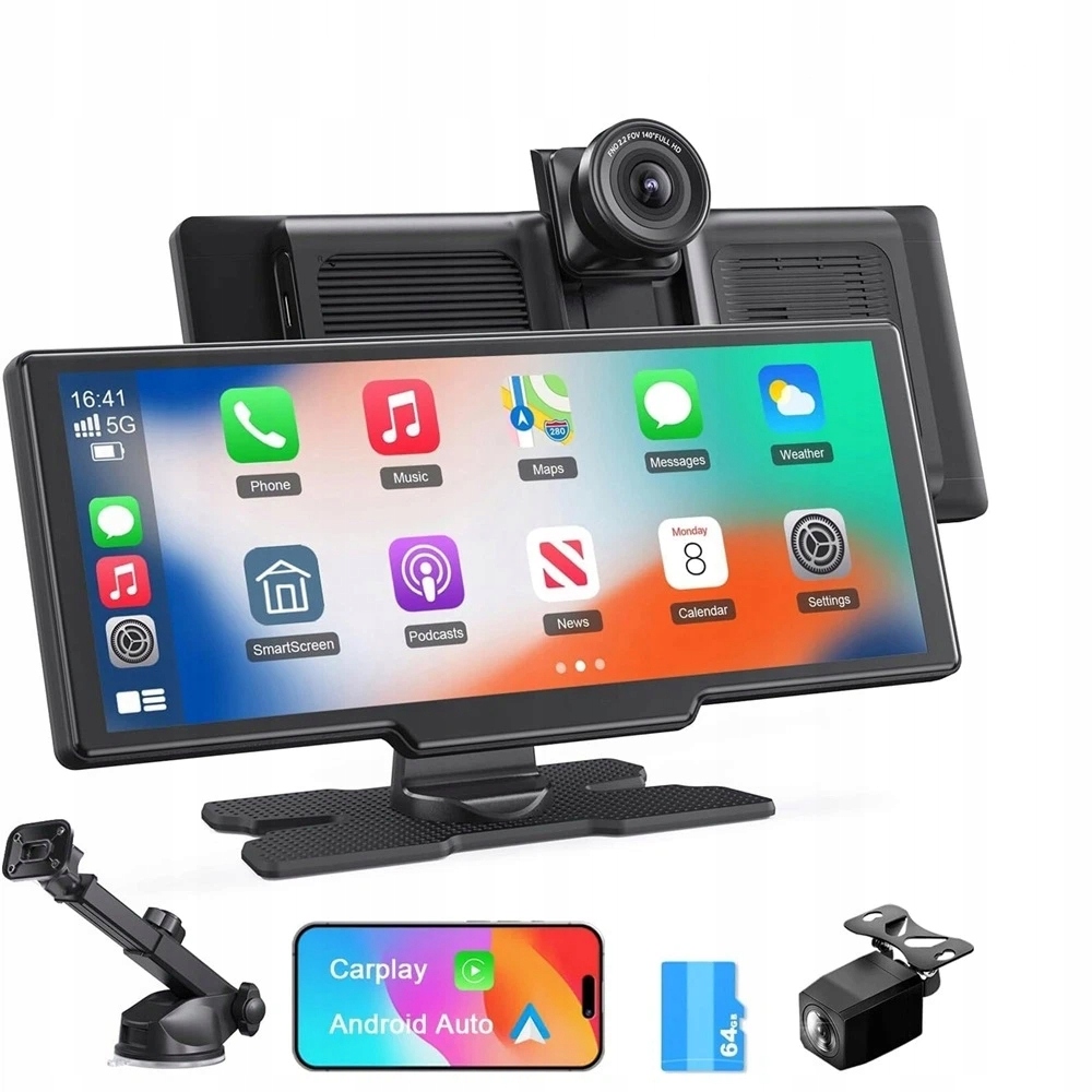 Autorádio 9.26" Carplay Android Auto Mirror Link 2 Kamery