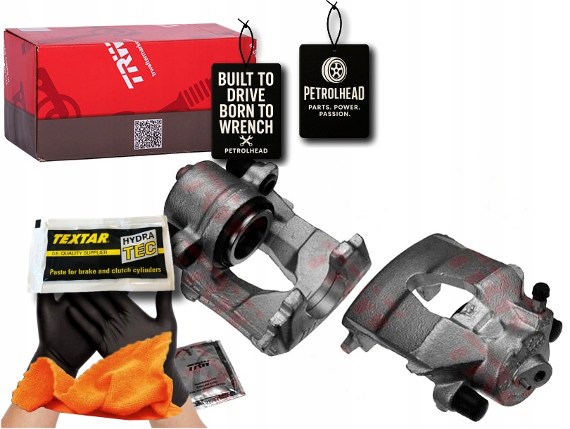 Brzdová Svorka Přední Audi A1 A2 A3 Seat Altea Alt #Petrolhead Pro+ Kit6