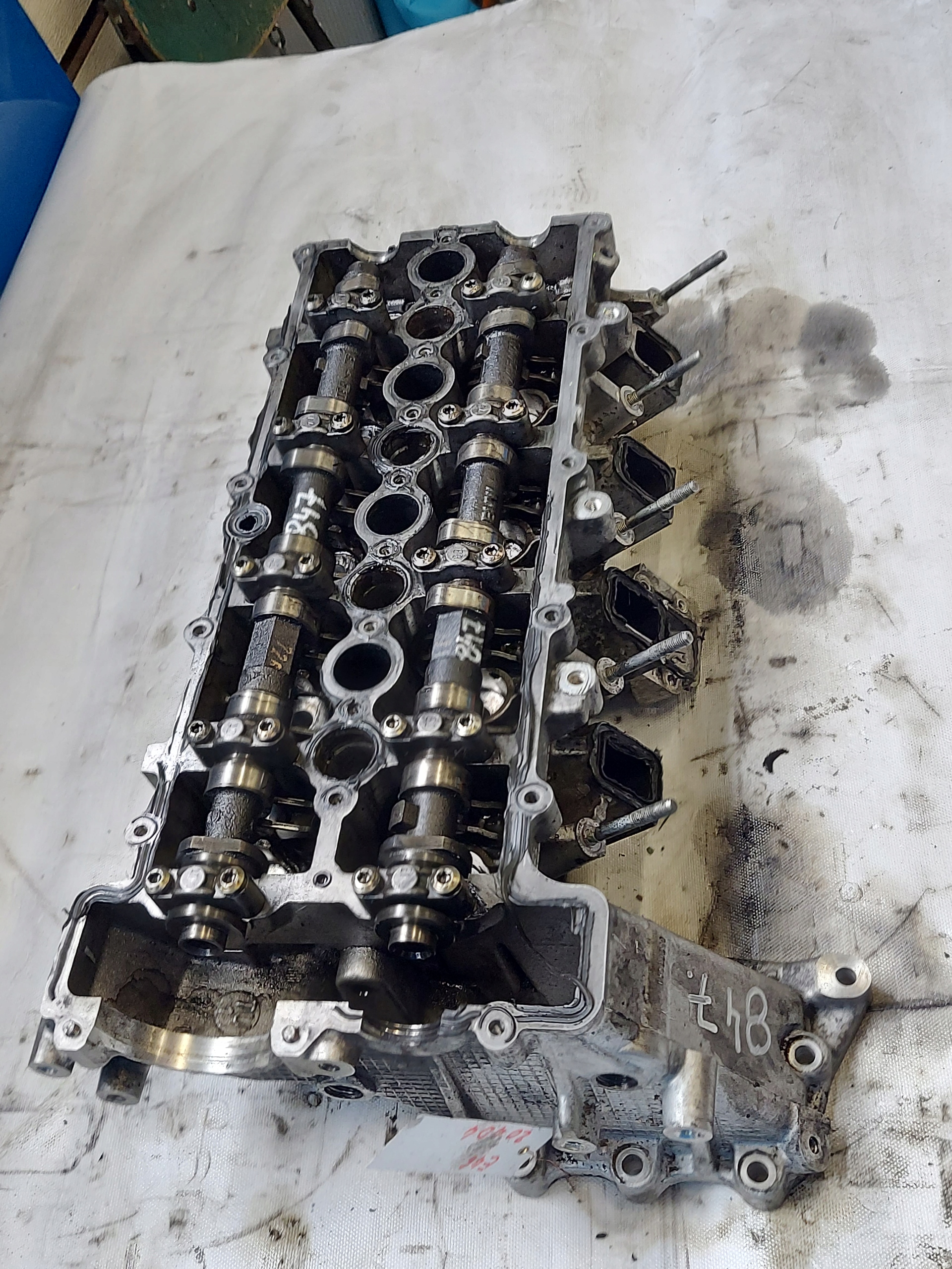head. BMW X3 E83 M47T 2.0 TD 7781211.01