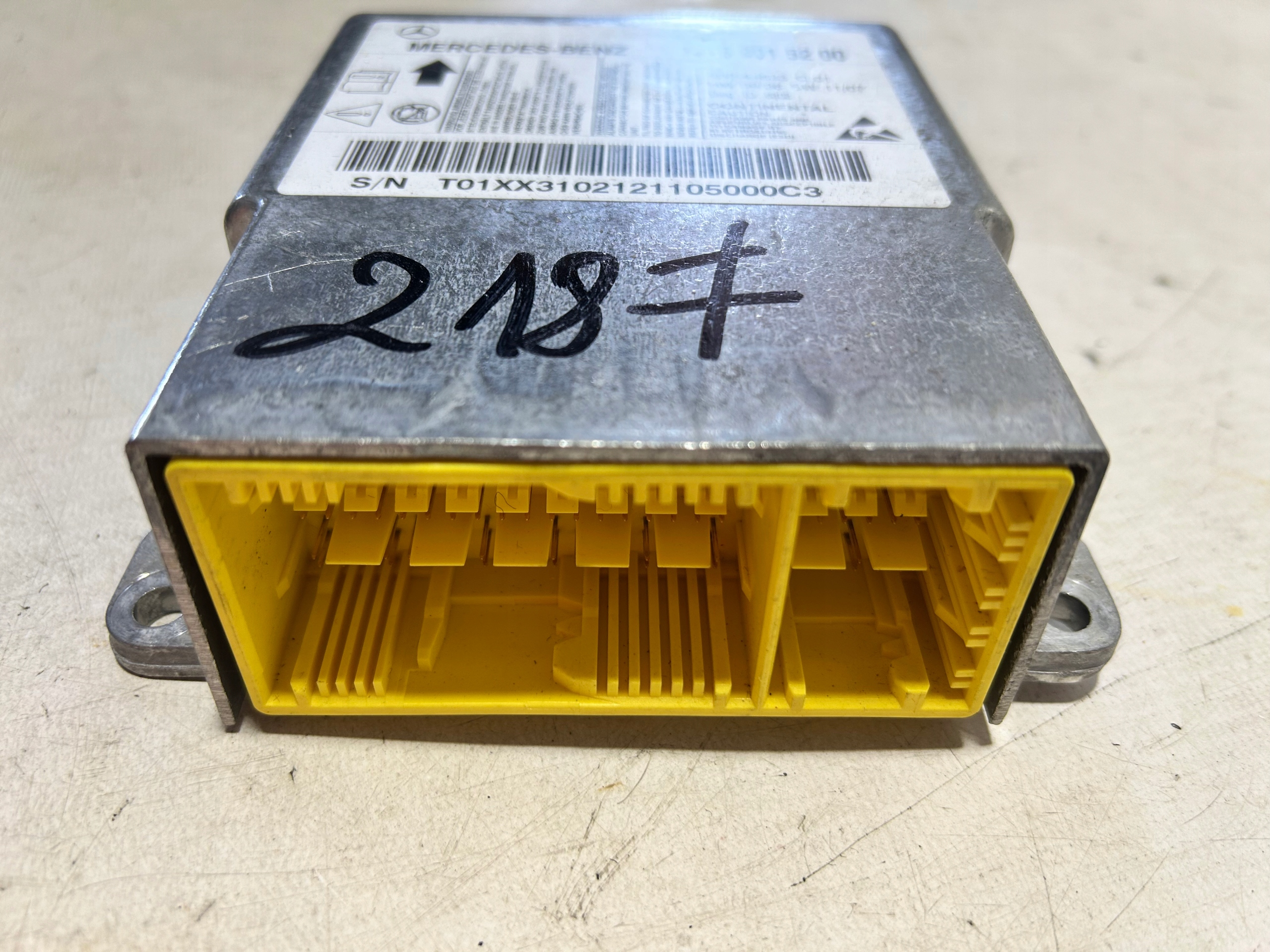 MERCEDES CLS W218 modulo Centralina SENSOR airbag airbag 2189015200