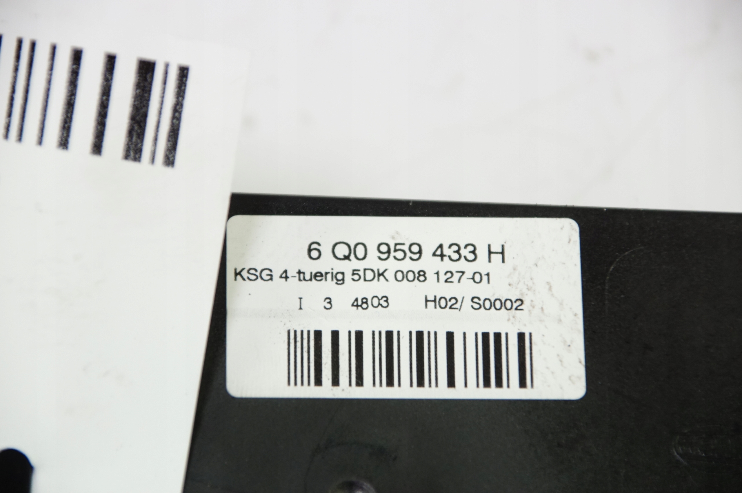 Unité commande confort 6Q0959433H SKODA FABIA KOMBI