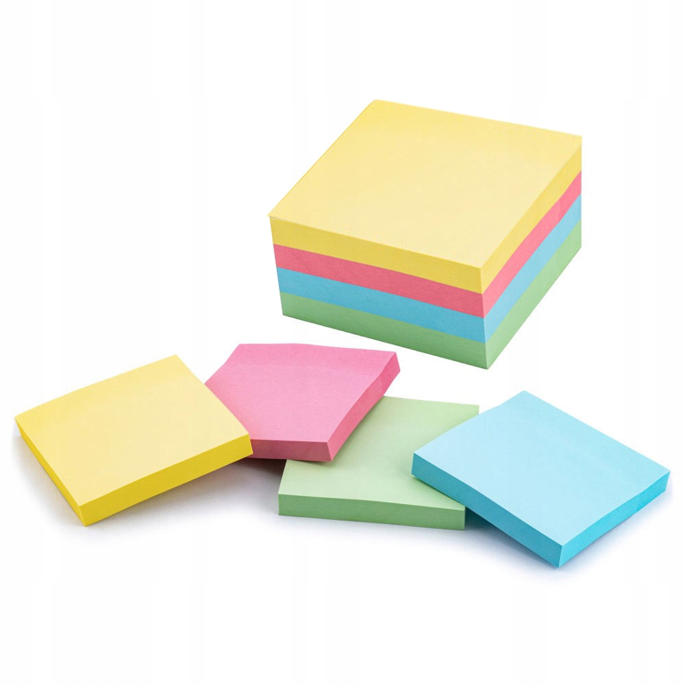 

Karteczki samoprzylepne notes bloczek 76x76mm 400k