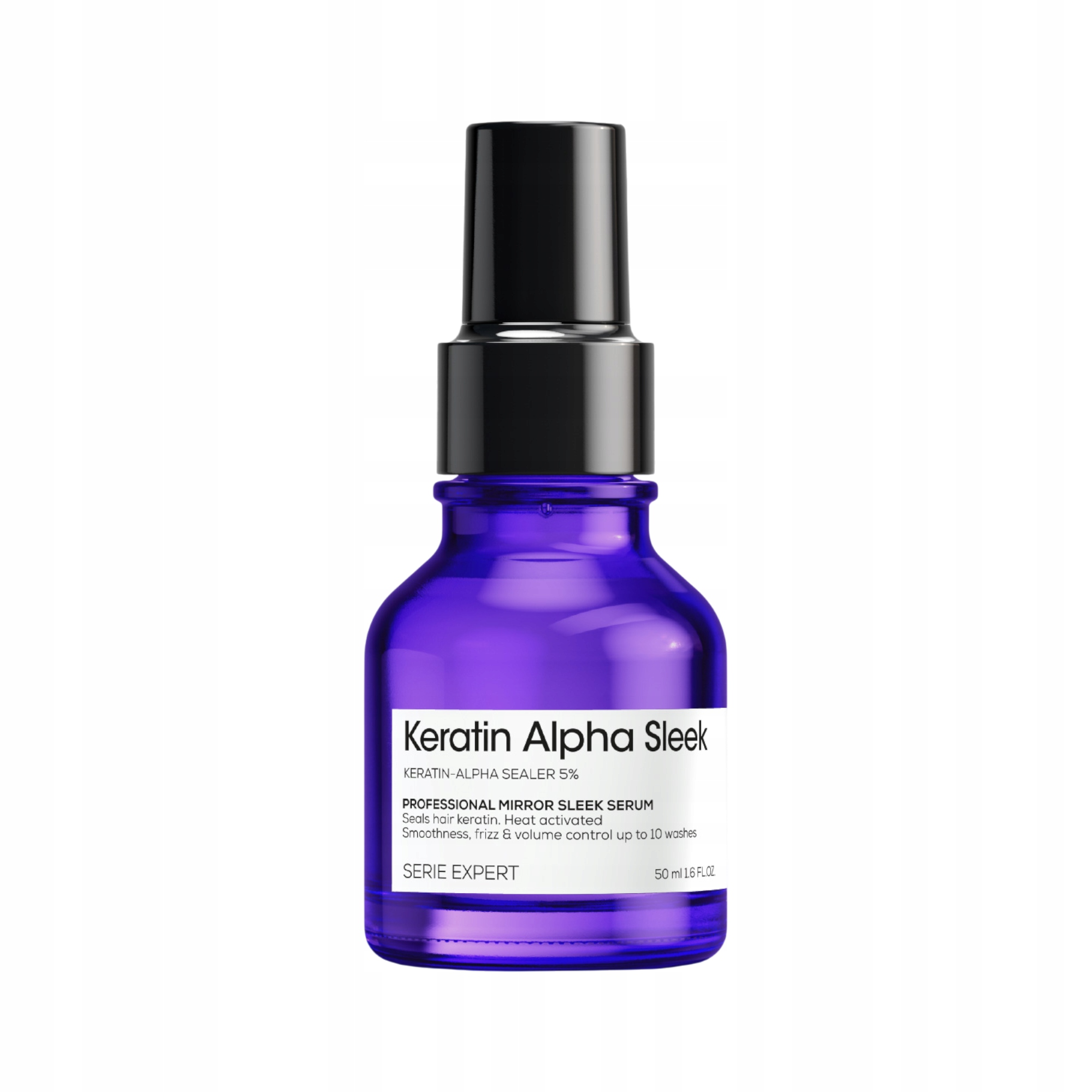 L’oreal Keratin Alpha Sleek Vyhlazující sérum dodávající lesk 50 ml