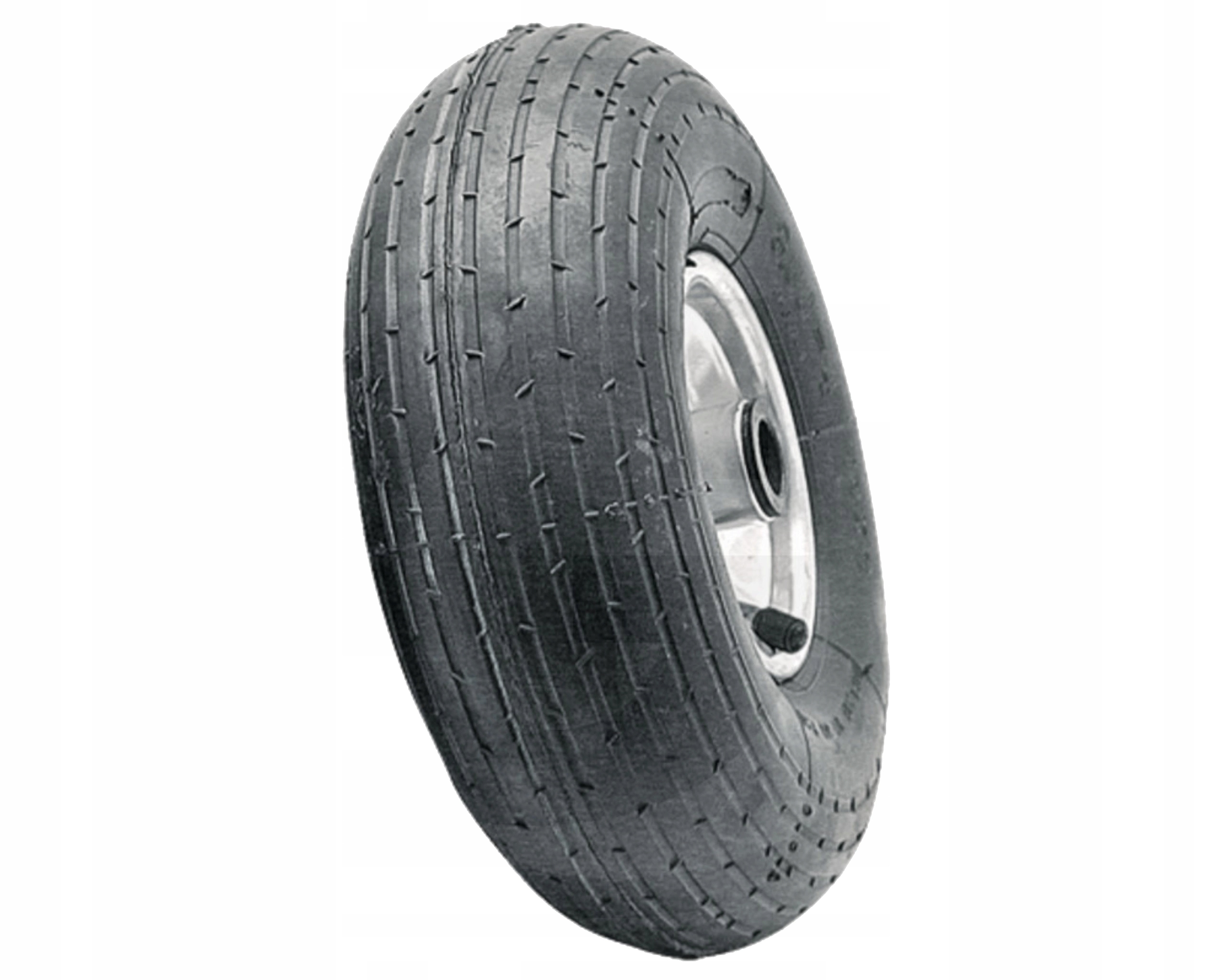 Kompletní kolečko vozíku 4.00-8 4PR 25 mm 250 kg Granit