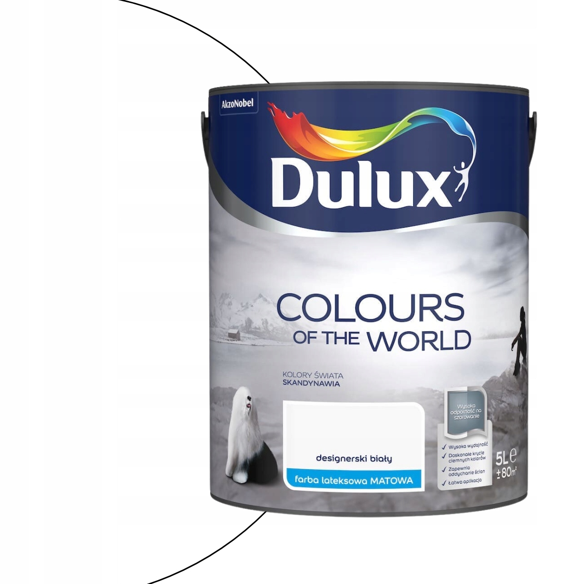 Dulux Barvy světa 5L Designový bílý