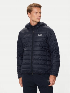 Ea7 Emporio Armani Kurtka puchowa Męskie niebieski 8NPB24 Pngpz