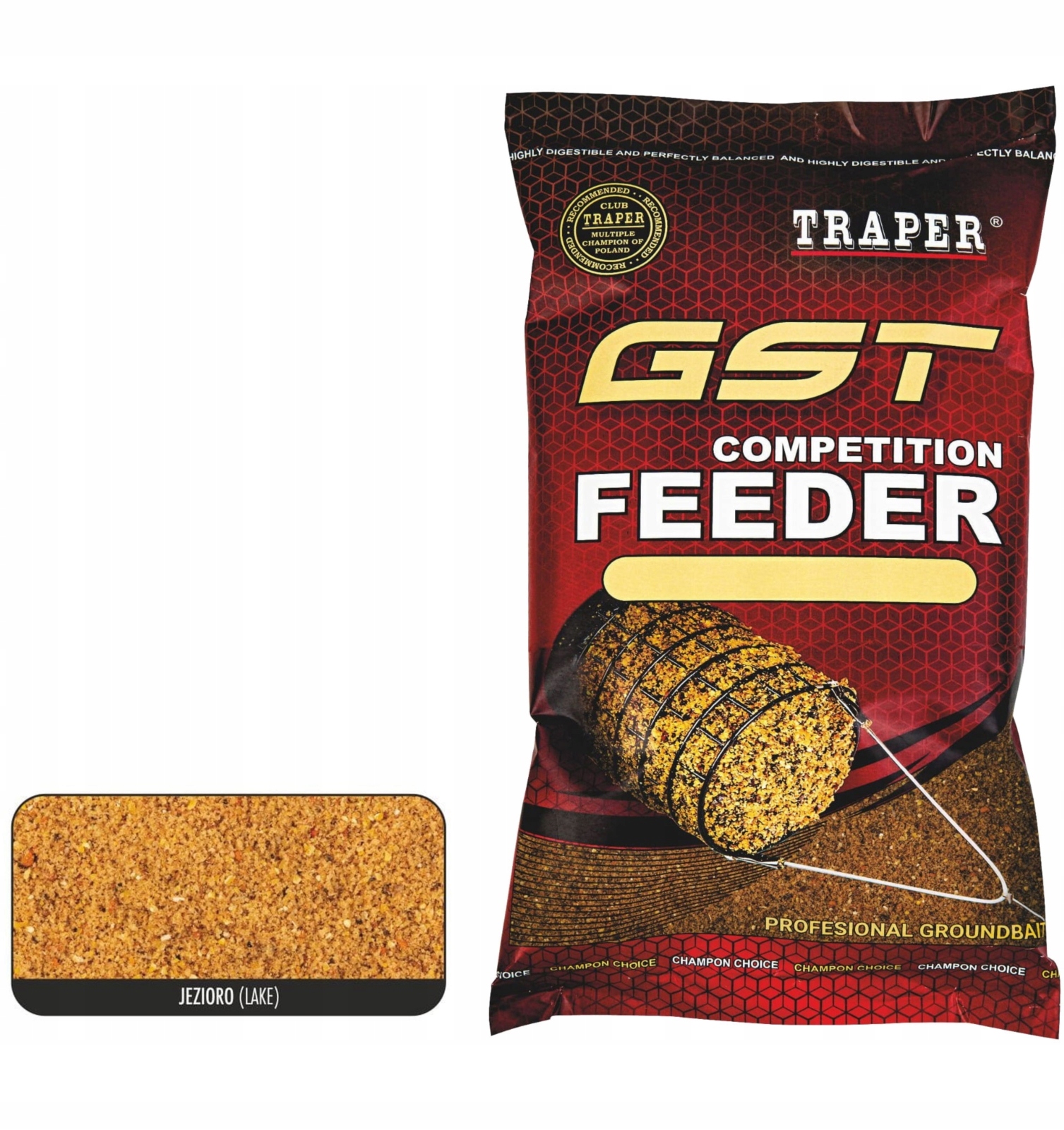 Zanęta Gst Competition Feeder Jezioro 1kg Traper