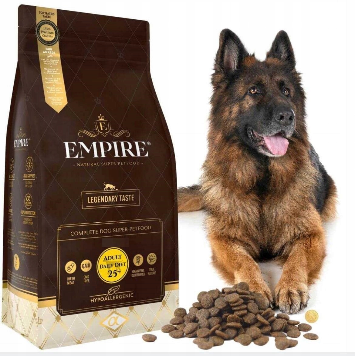 Empire Adult Daily Diet 25+ -dziczyzna- dla owczarka niemieckiego- 12 kg