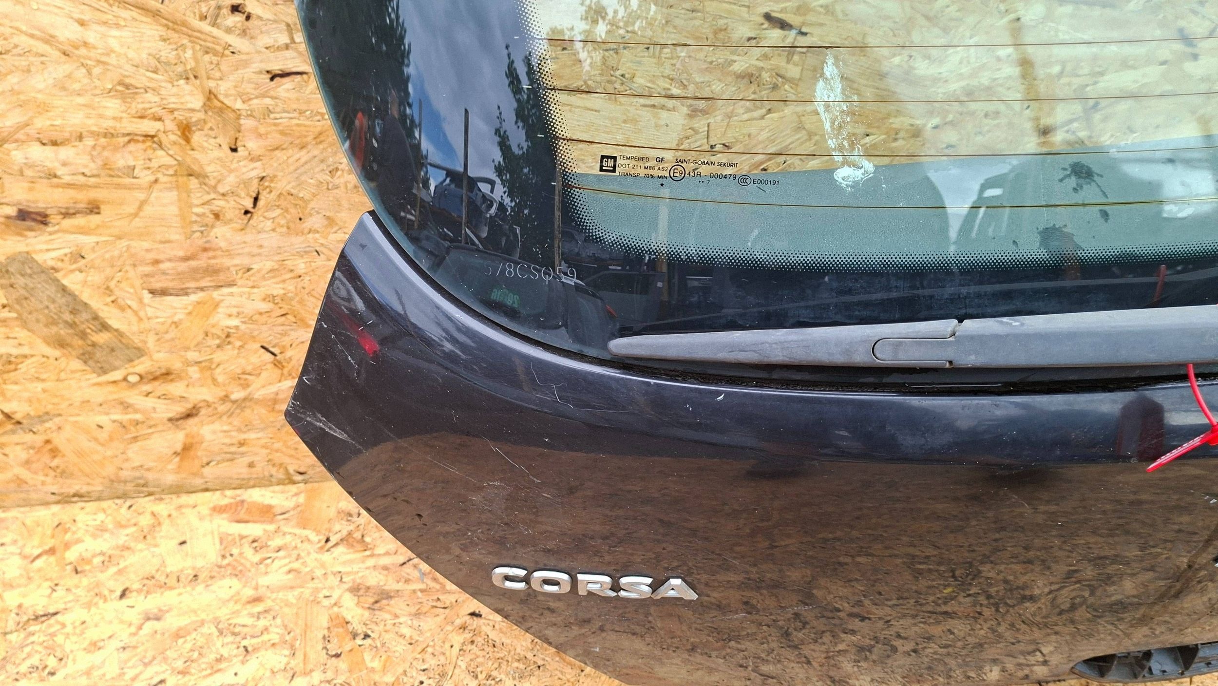 trunk door boot OPEL CORSA D 3D 2006-2014