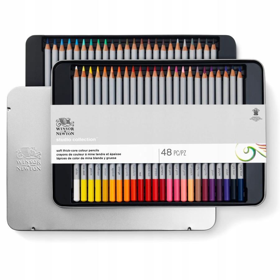 Pastelky kreslící Studio Collection 48ks Winsor
