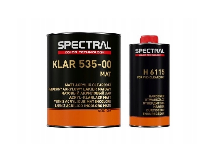 Klar 535-00 Mat bezbarvý akrylový lak H6115