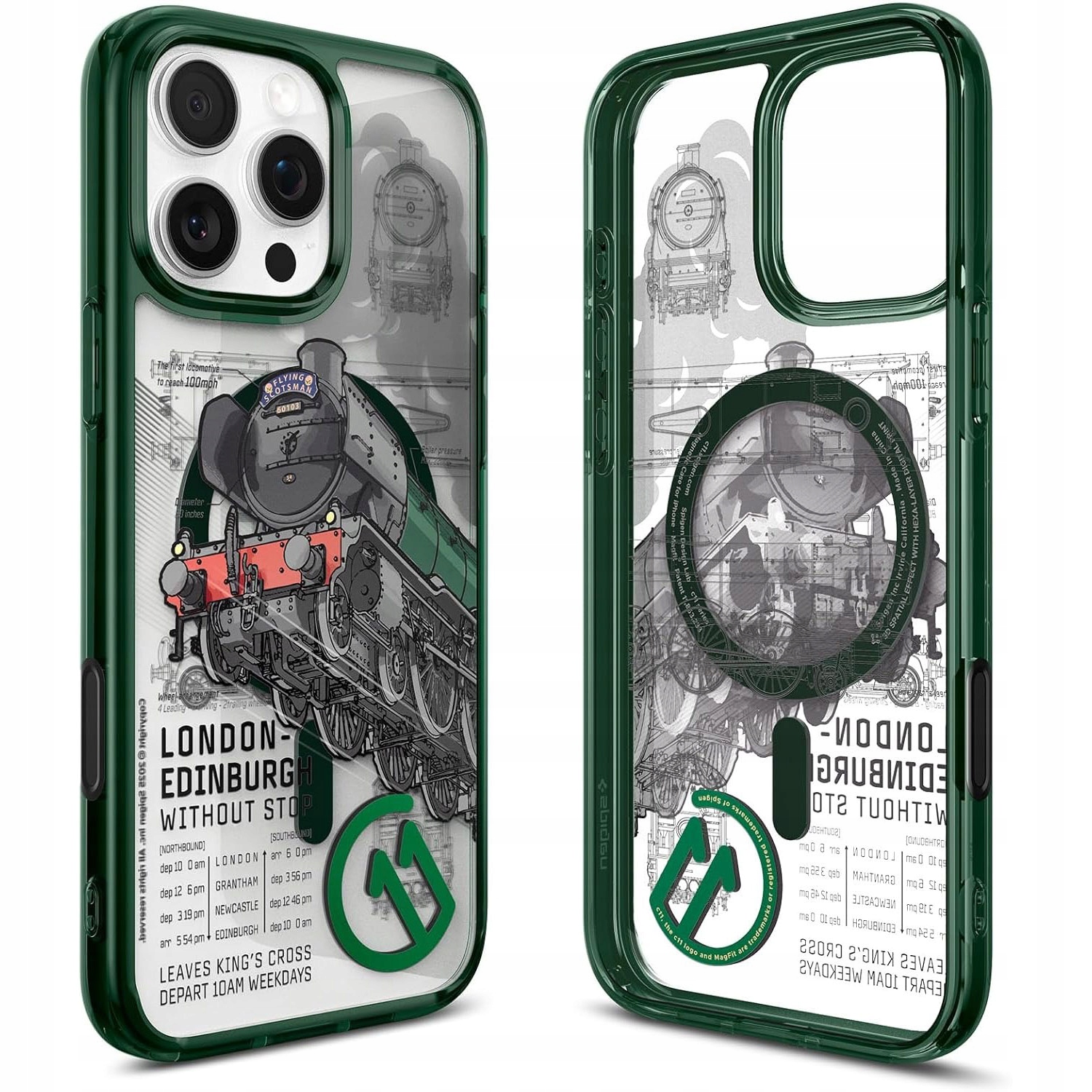 Pouzdro Spigen pro iPhone 16 Pro Max, MagSafe, s krytem na tlačítko fotoaparátu