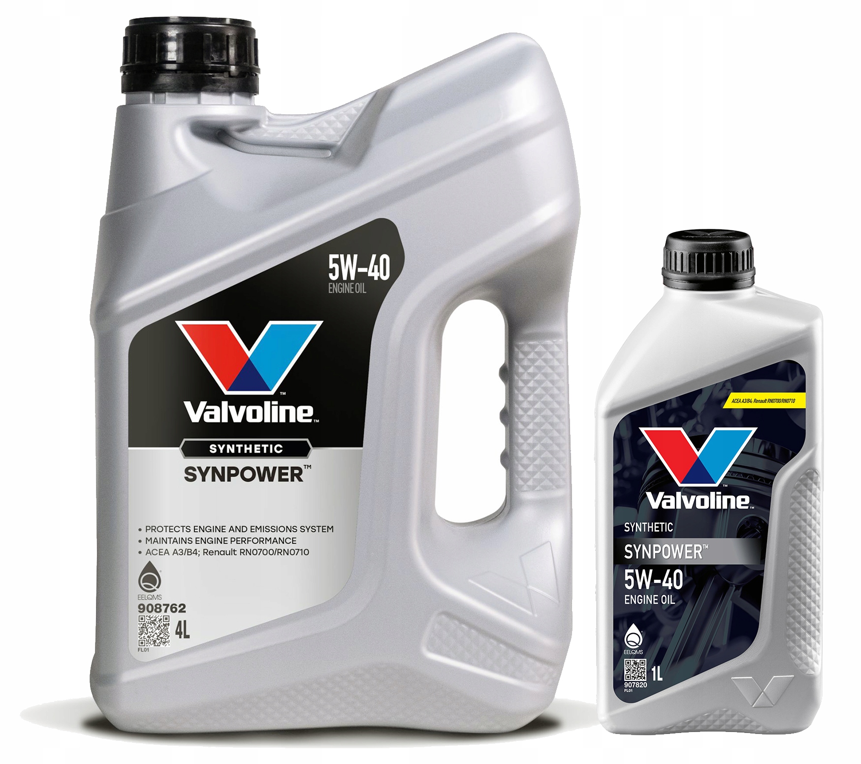 Valvoline SynPower 5W40 5L (4L 1L) Oryginał Api Sn/cf Acea A3/B4