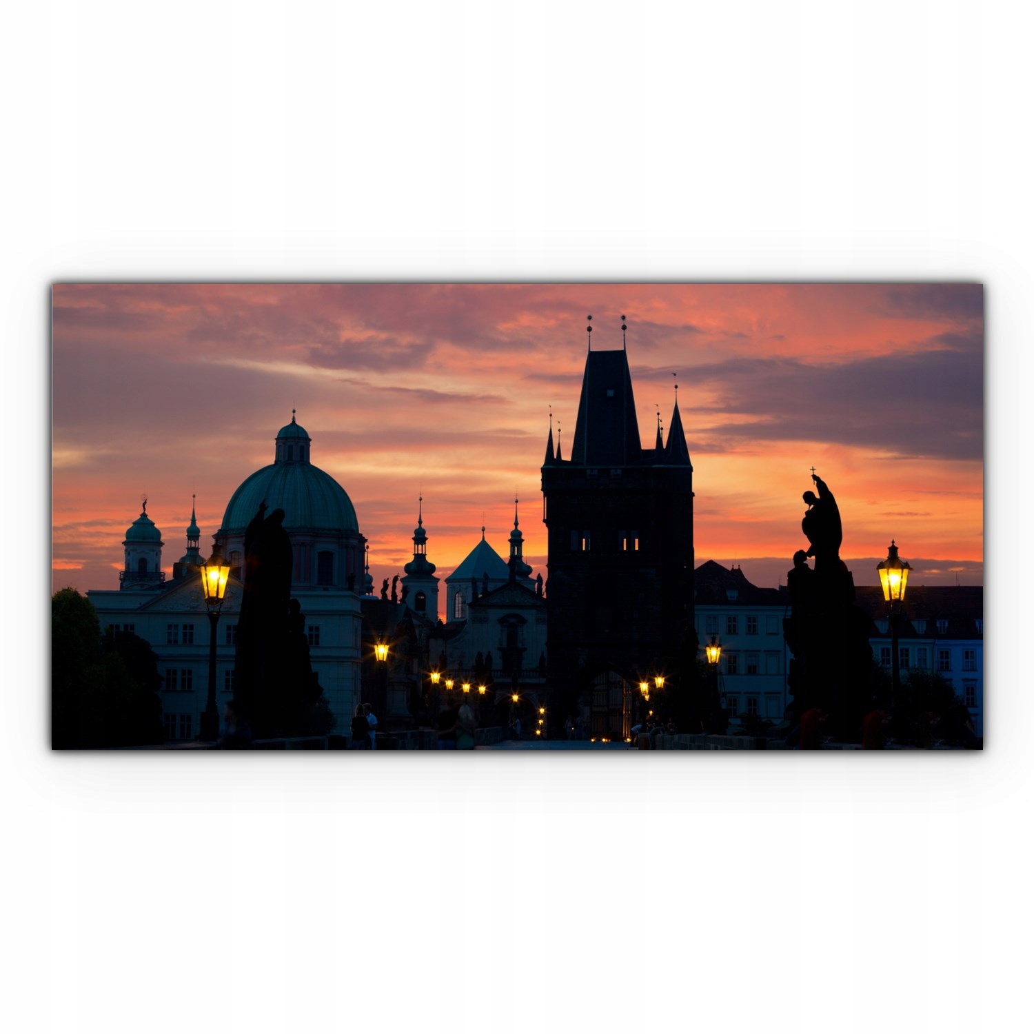 

Obraz canvas na ścianę 100x50 Most Wschód Słońca