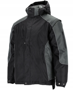 Kurtka robocza ocieplana 2w1 Stalco Peter grafitowa r. XXXL